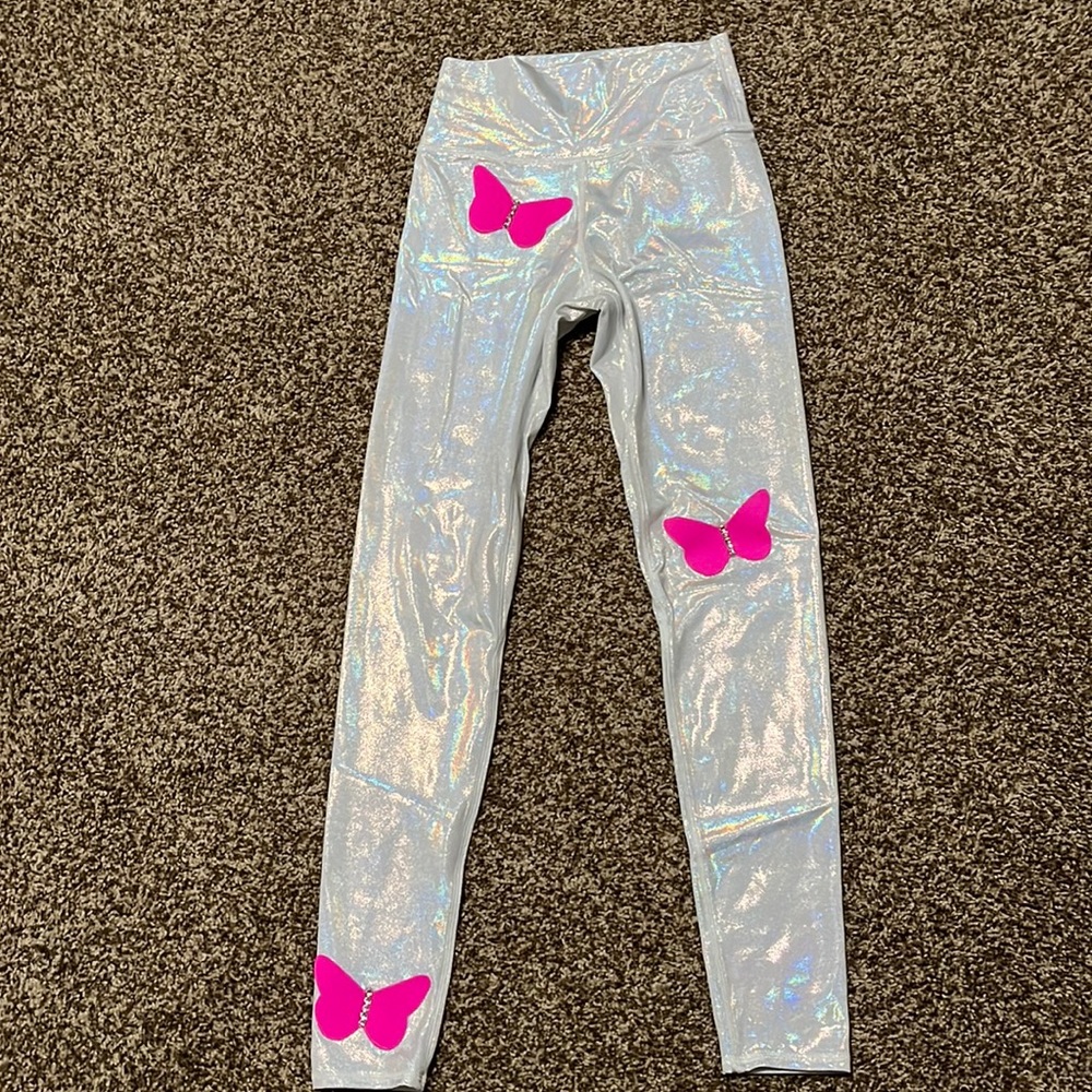 Brittany Allen - butterfly leggings